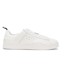 Baskets basses en cuir blanches Diesel