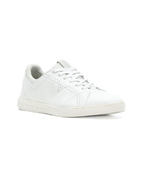 Baskets basses en cuir blanches Diesel