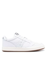 Baskets basses en cuir blanches Saucony