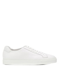 Baskets basses en cuir blanches Scarosso