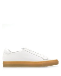 Baskets basses en cuir blanches Scarosso