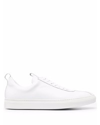 Baskets basses en cuir blanches Scarosso