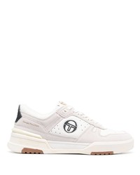 Baskets basses en cuir blanches Sergio Tacchini