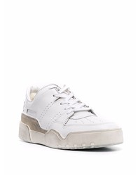 Baskets basses en cuir blanches MARANT