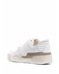 Baskets basses en cuir blanches MARANT