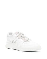 Baskets basses en cuir blanches Hogan