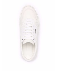 Baskets basses en cuir blanches Bally