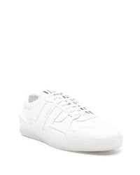 Baskets basses en cuir blanches Lanvin