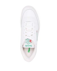 Baskets basses en cuir blanches Reebok