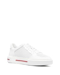 Baskets basses en cuir blanches Eleventy