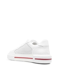 Baskets basses en cuir blanches Eleventy