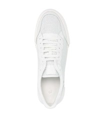 Baskets basses en cuir blanches Eleventy