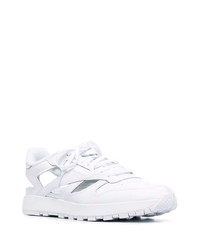 Baskets basses en cuir blanches Maison Margiela x Reebok