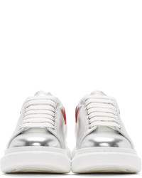 Baskets basses en cuir blanches Alexander McQueen