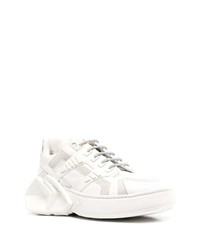 Baskets basses en cuir blanches Hide&Jack