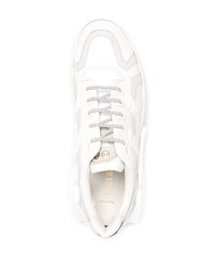 Baskets basses en cuir blanches Hide&Jack