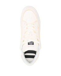 Baskets basses en cuir blanches Diesel