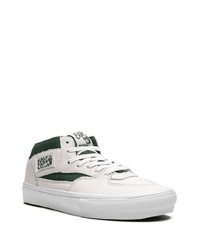 Baskets basses en cuir blanches Vans