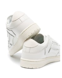 Baskets basses en cuir blanches Amiri