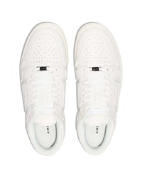 Baskets basses en cuir blanches Amiri