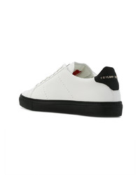 Baskets basses en cuir blanches Philipp Plein