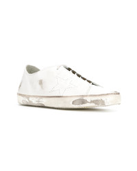 Baskets basses en cuir blanches Golden Goose Deluxe Brand