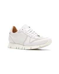 Baskets basses en cuir blanches Buttero