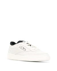 Baskets basses en cuir blanches Reebok