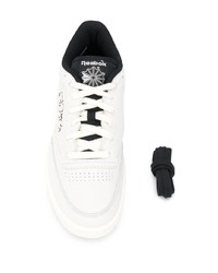 Baskets basses en cuir blanches Reebok