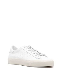 Baskets basses en cuir blanches D.A.T.E