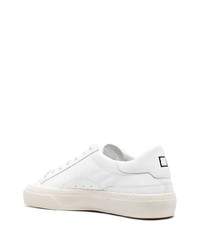 Baskets basses en cuir blanches D.A.T.E