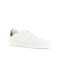 Baskets basses en cuir blanches Hide&Jack