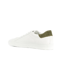 Baskets basses en cuir blanches Hide&Jack