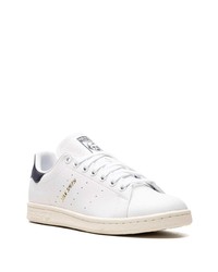 Baskets basses en cuir blanches adidas