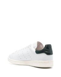 Baskets basses en cuir blanches adidas