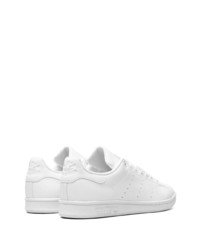 Baskets basses en cuir blanches adidas