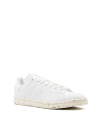 Baskets basses en cuir blanches adidas