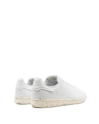 Baskets basses en cuir blanches adidas