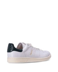 Baskets basses en cuir blanches adidas