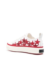 Baskets basses en cuir blanches Amiri