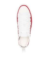 Baskets basses en cuir blanches Amiri