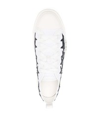 Baskets basses en cuir blanches Amiri