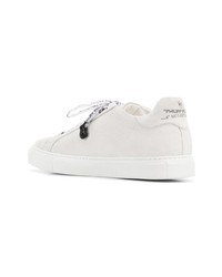 Baskets basses en cuir blanches Philipp Plein