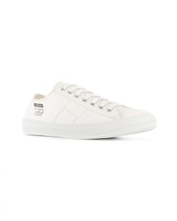 Baskets basses en cuir blanches Maison Margiela