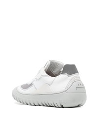 Baskets basses en cuir blanches A-Cold-Wall*