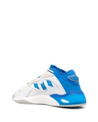 Baskets basses en cuir blanches adidas