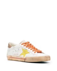 Baskets basses en cuir blanches Golden Goose