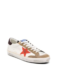 Baskets basses en cuir blanches Golden Goose