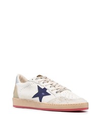 Baskets basses en cuir blanches Golden Goose