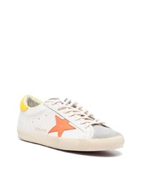 Baskets basses en cuir blanches Golden Goose